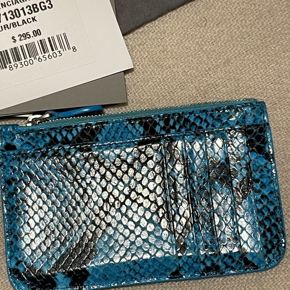 Balenciaga Snakeskin Wallet - Picture 2 of 4